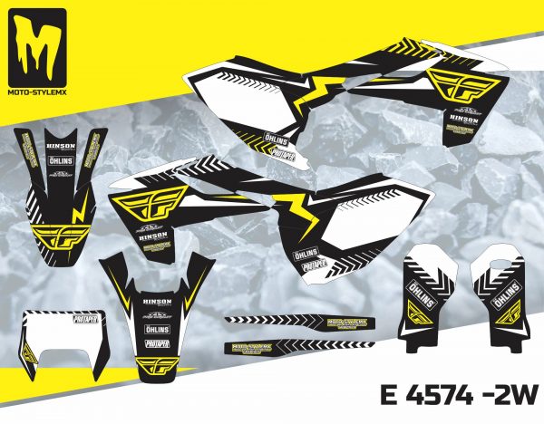 Moto-StyleMX full graphics decal kit. Fits Husqvarna FE & TE '17 -'19